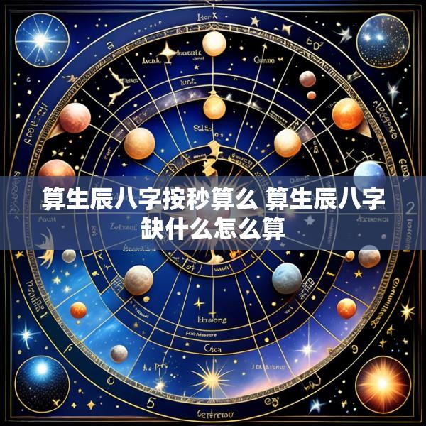 算生辰八字按秒算么 算生辰八字缺什么怎么算
