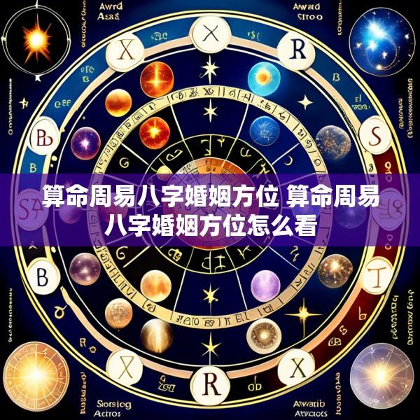 算命周易八字婚姻方位 算命周易八字婚姻方位怎么看