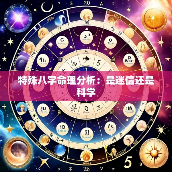 特殊八字命理分析:是迷信还是科学