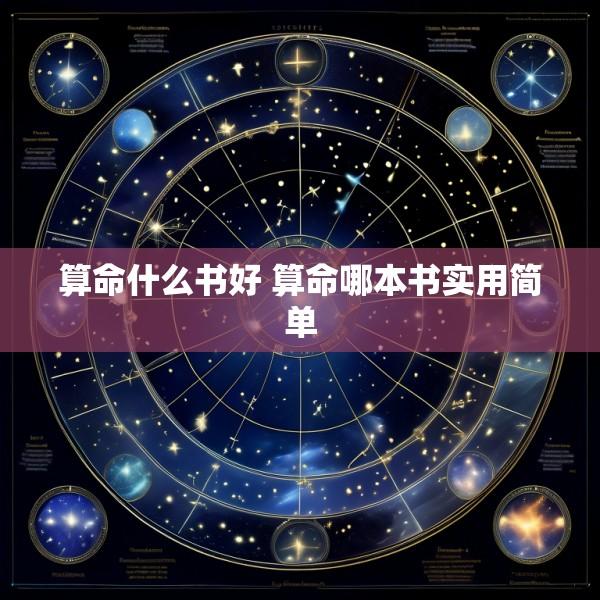 算命什么书好 算命哪本书实用简单