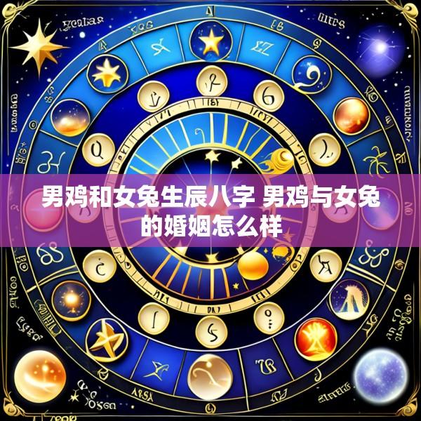 男鸡和女兔生辰八字 男鸡与女兔的婚姻怎么样