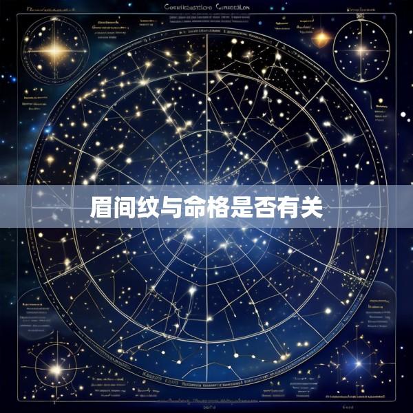 眉间纹与命格是否有关
