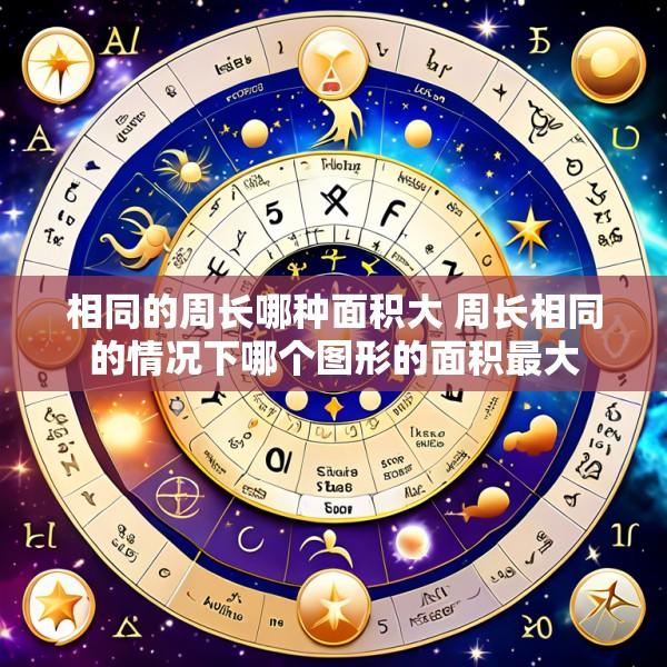 相同的周长哪种面积大 周长相同的情况下哪个图形的面积最大