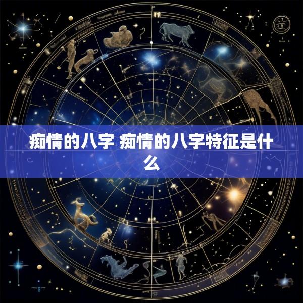 痴情的八字 痴情的八字特征是什么