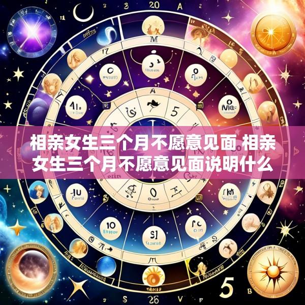 相亲女生三个月不愿意见面 相亲女生三个月不愿意见面说明什么