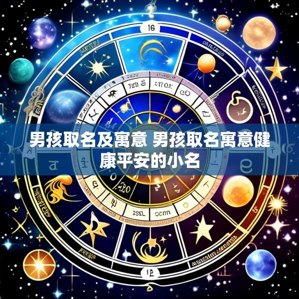 男孩取名及寓意 男孩取名寓意健康平安的小名
