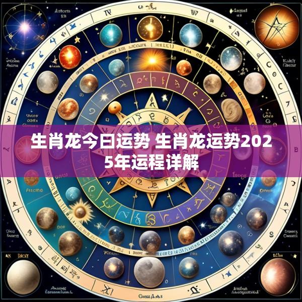 生肖龙今曰运势 生肖龙运势2025年运程详解