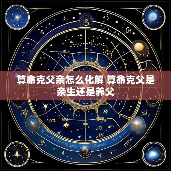算命克父亲怎么化解 算命克父是亲生还是养父