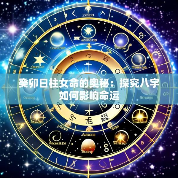 癸卯日柱女命的奥秘：探究八字如何影响命运
