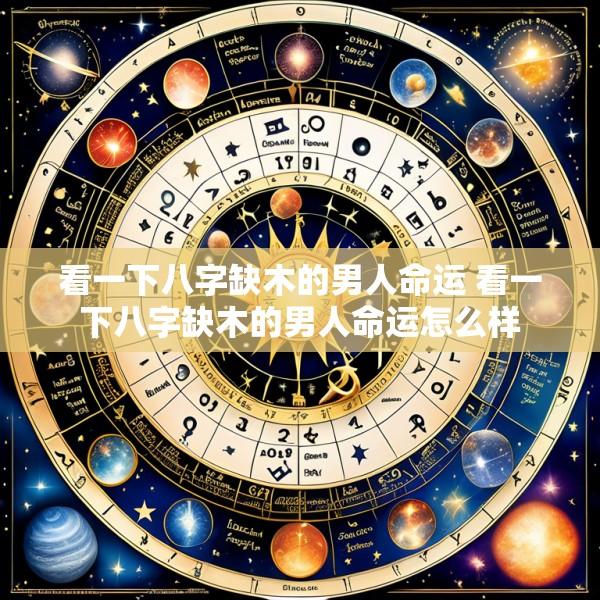 看一下八字缺木的男人命运 看一下八字缺木的男人命运怎么样