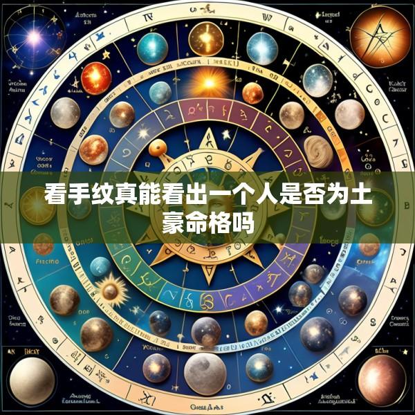 看手纹真能看出一个人是否为土豪命格吗
