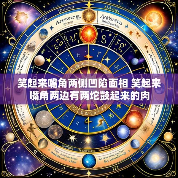 笑起来嘴角两侧凹陷面相 笑起来嘴角两边有两坨鼓起来的肉