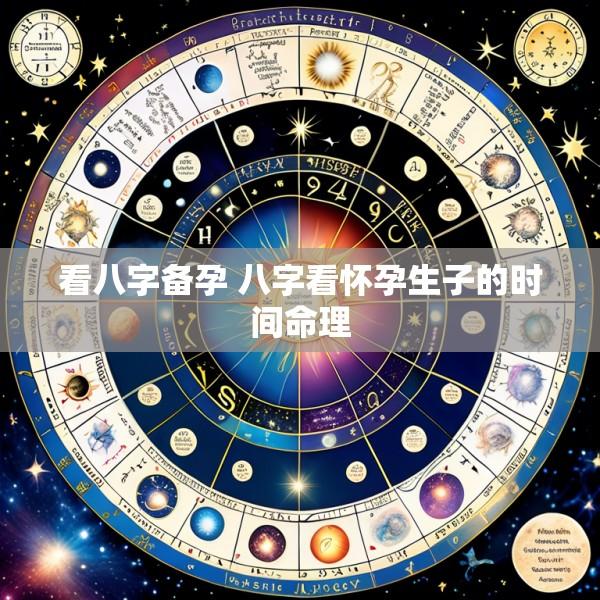 看八字备孕 八字看怀孕生子的时间命理