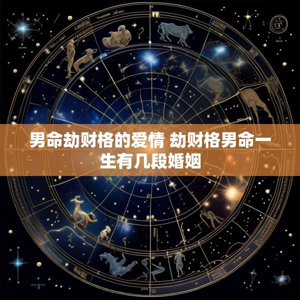 男命劫财格的爱情 劫财格男命一生有几段婚姻