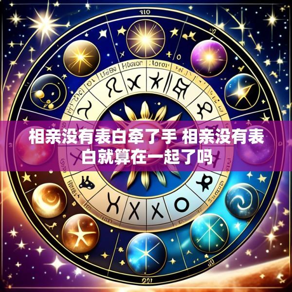 相亲没有表白牵了手 相亲没有表白就算在一起了吗