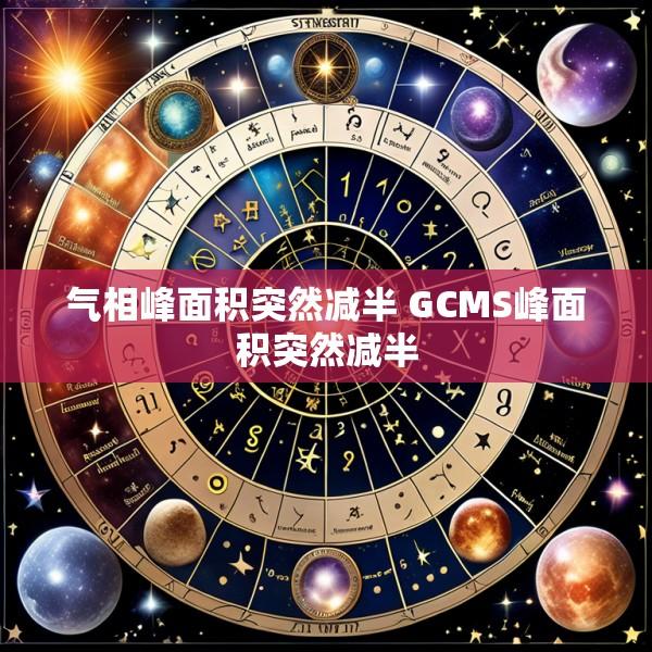 气相峰面积突然减半 GCMS峰面积突然减半