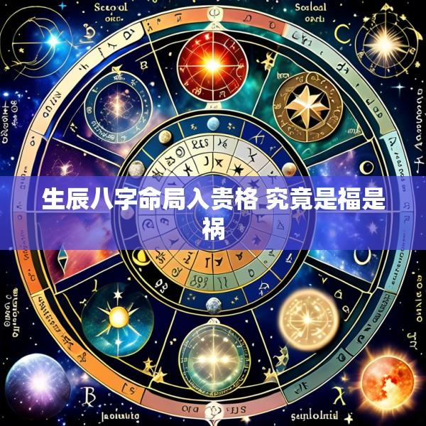 生辰八字命局入贵格 究竟是福是祸