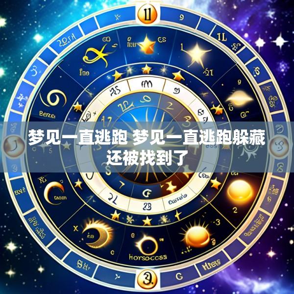 梦见一直逃跑 梦见一直逃跑躲藏还被找到了