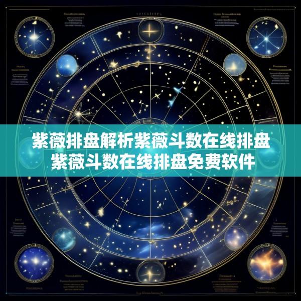 紫薇排盘解析紫薇斗数在线排盘 紫薇斗数在线排盘免费软件