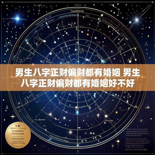 男生八字正财偏财都有婚姻 男生八字正财偏财都有婚姻好不好