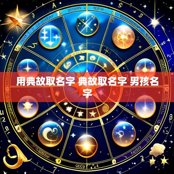 用典故取名字 典故取名字 男孩名字