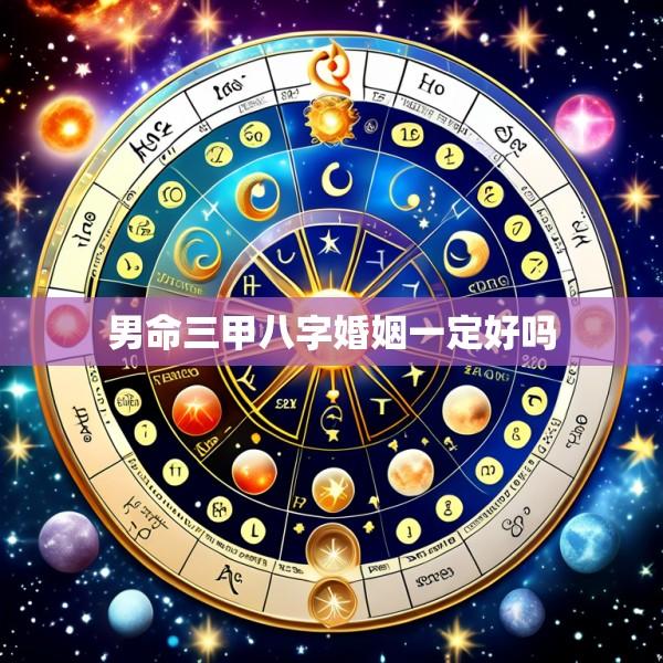 男命三甲八字婚姻一定好吗