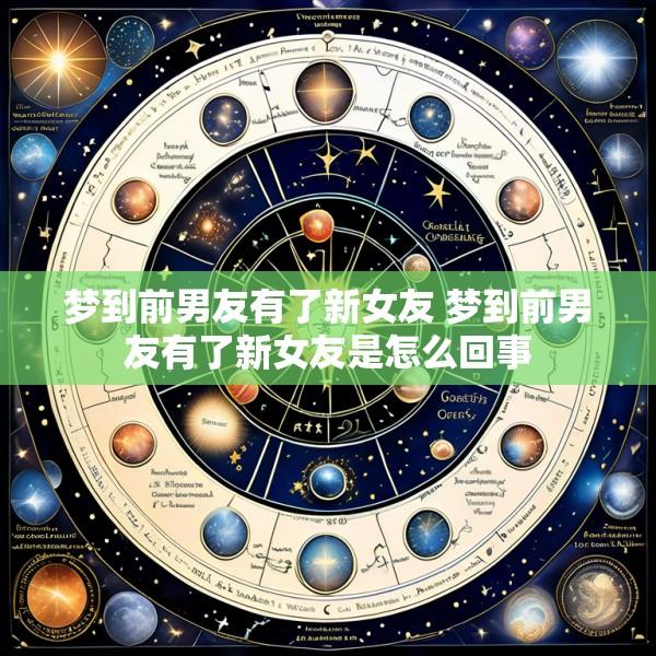 梦到前男友有了新女友 梦到前男友有了新女友是怎么回事