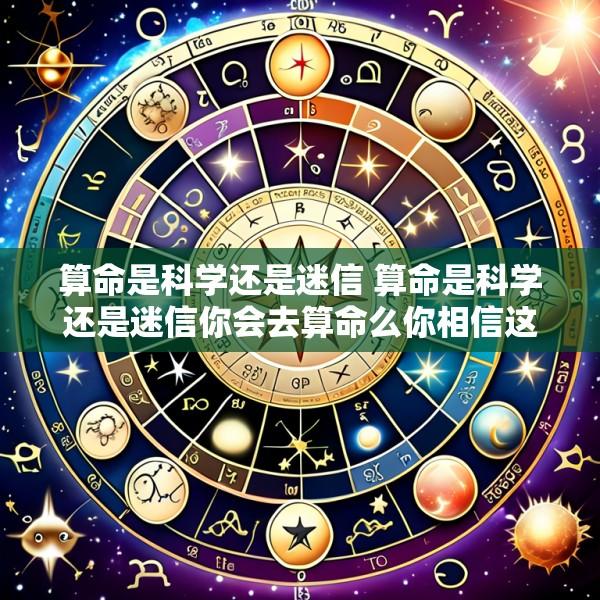 算命是科学还是迷信 算命是科学还是迷信你会去算命么你相信这个吗