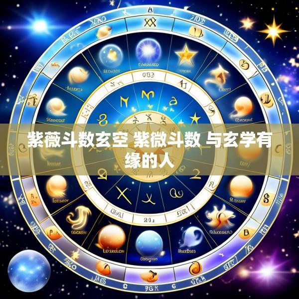 紫薇斗数玄空 紫微斗数 与玄学有缘的人