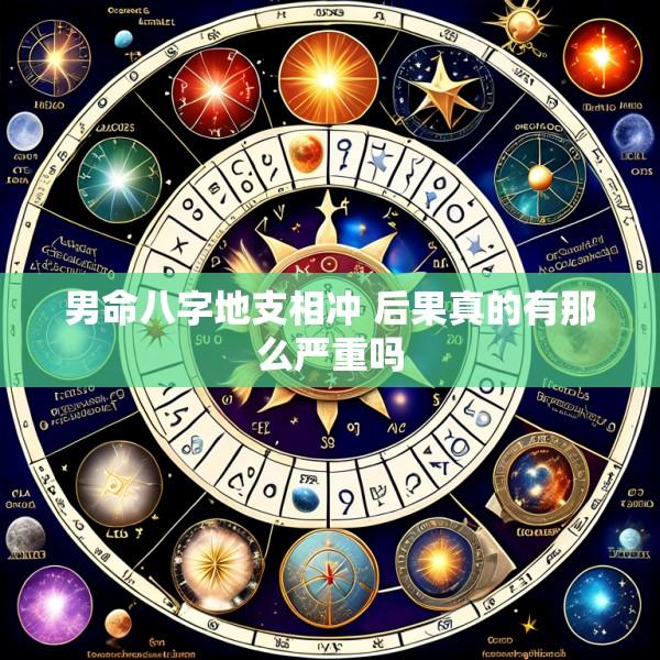 男命八字地支相冲 后果真的有那么严重吗