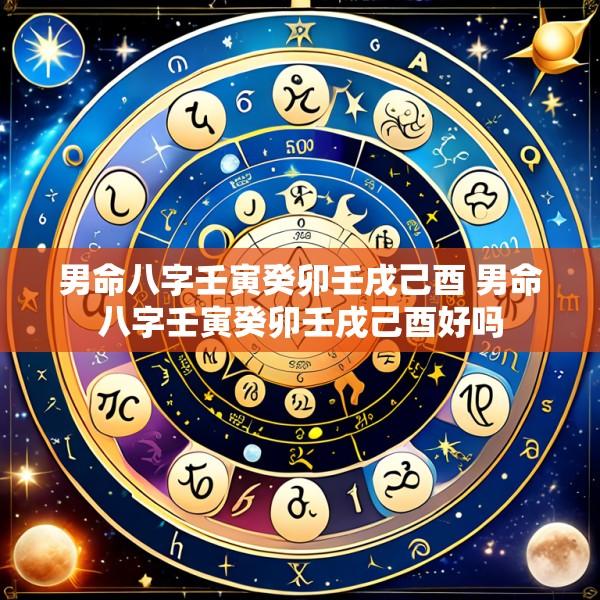 男命八字壬寅癸卯壬戌己酉 男命八字壬寅癸卯壬戌己酉好吗