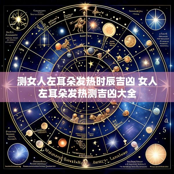 测女人左耳朵发热时辰吉凶 女人左耳朵发热测吉凶大全