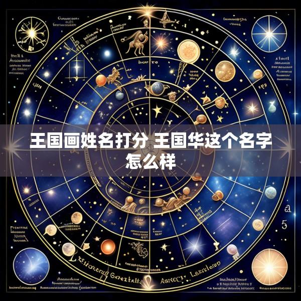 王国画姓名打分 王国华这个名字怎么样