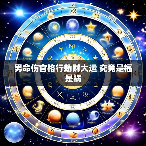 男命伤官格行劫财大运 究竟是福是祸
