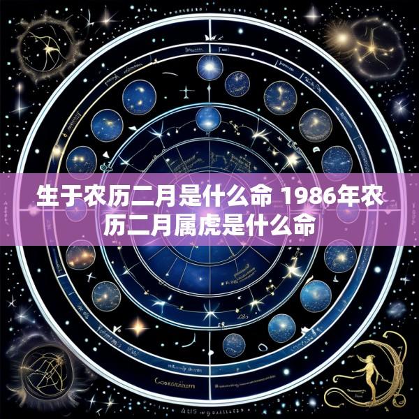 生于农历二月是什么命 1986年农历二月属虎是什么命