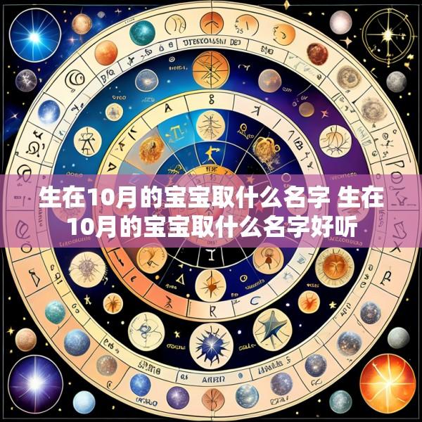 生在10月的宝宝取什么名字 生在10月的宝宝取什么名字好听