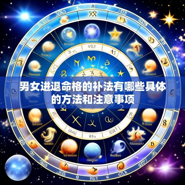 男女进退命格的补法有哪些具体的方法和注意事项