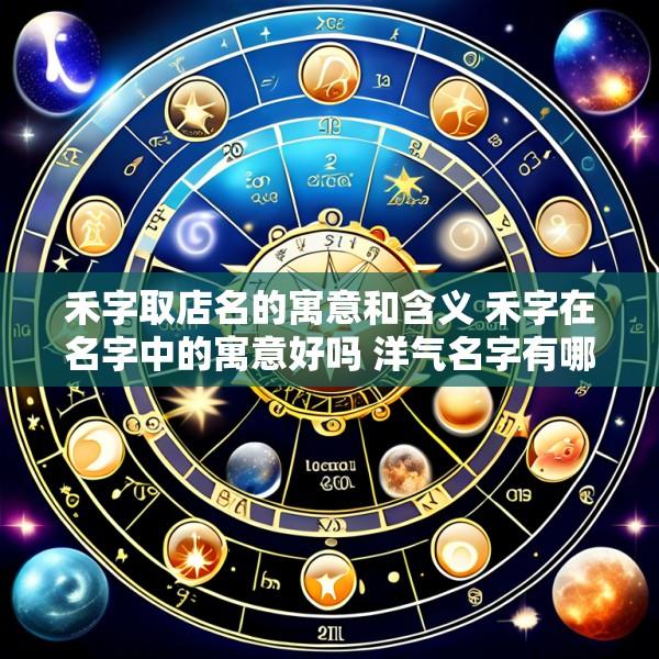禾字取店名的寓意和含义 禾字在名字中的寓意好吗 洋气名字有哪些