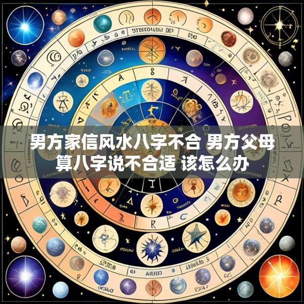 男方家信风水八字不合 男方父母算八字说不合适 该怎么办