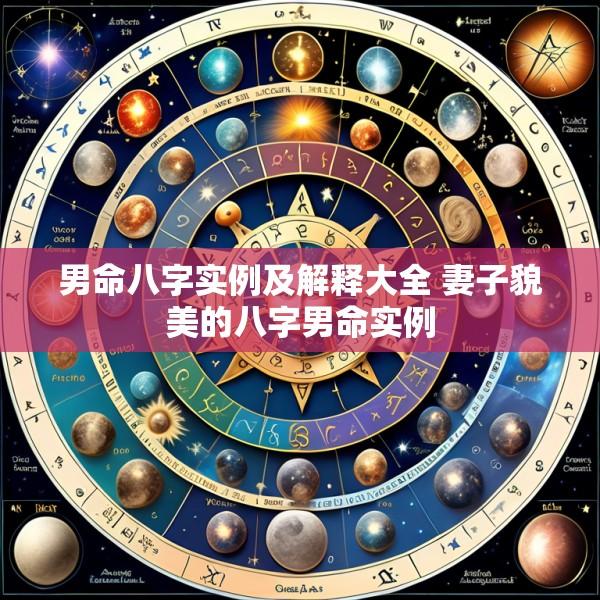 男命八字实例及解释大全 妻子貌美的八字男命实例