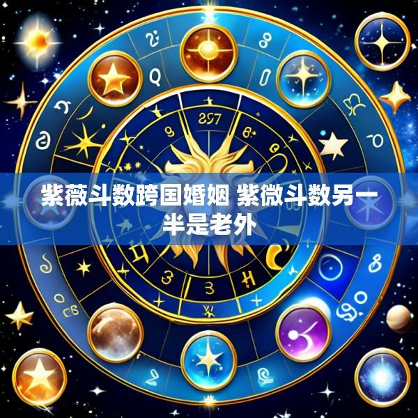 紫薇斗数跨国婚姻 紫微斗数另一半是老外