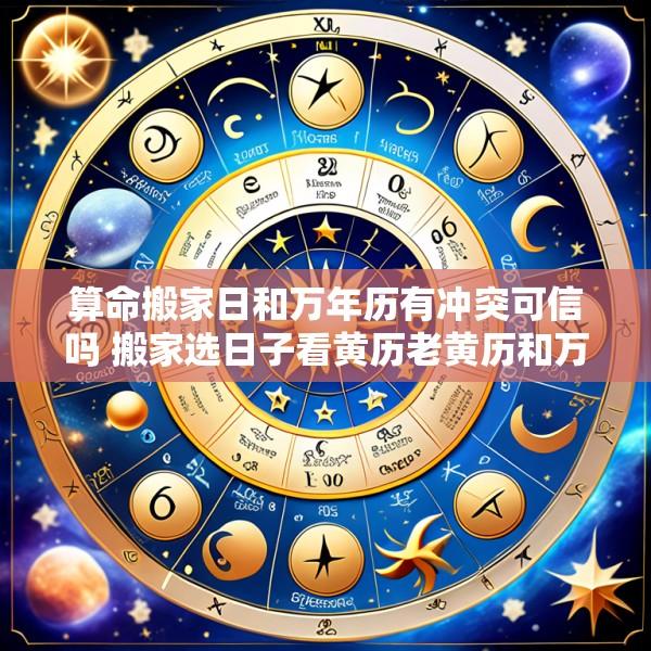 算命搬家日和万年历有冲突可信吗 搬家选日子看黄历老黄历和万年历哪个准