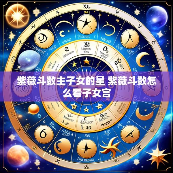 紫薇斗数主子女的星 紫薇斗数怎么看子女宫