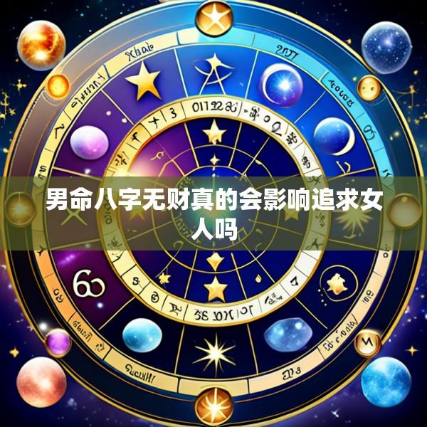 男命八字无财真的会影响追求女人吗