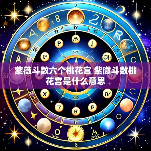 紫薇斗数六个桃花宫 紫微斗数桃花宫是什么意思