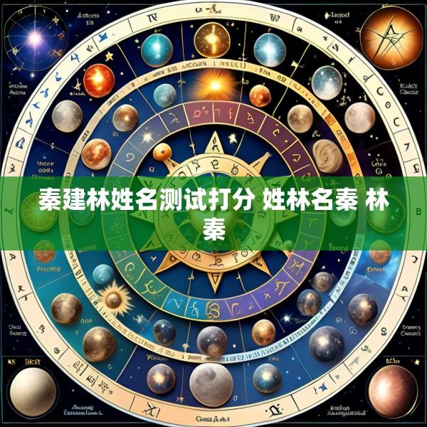 秦建林姓名测试打分 姓林名秦 林秦