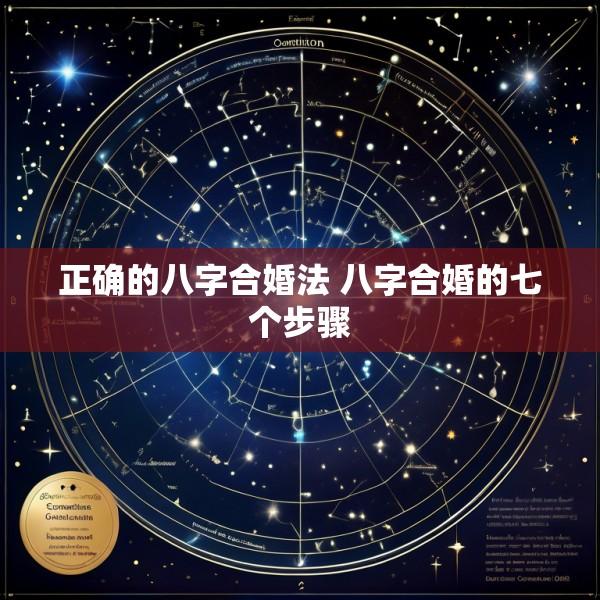 正确的八字合婚法 八字合婚的七个步骤