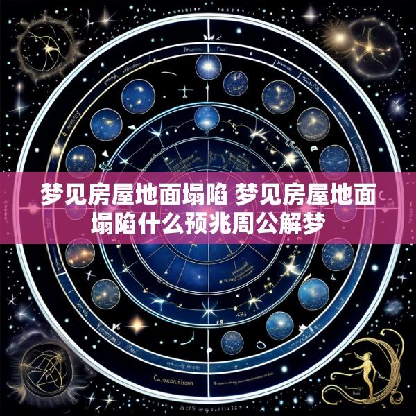 梦见房屋地面塌陷 梦见房屋地面塌陷什么预兆周公解梦