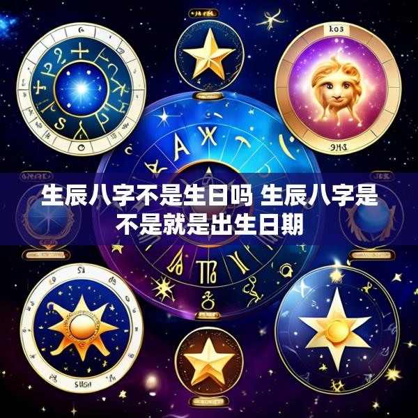 生辰八字不是生日吗 生辰八字是不是就是出生日期