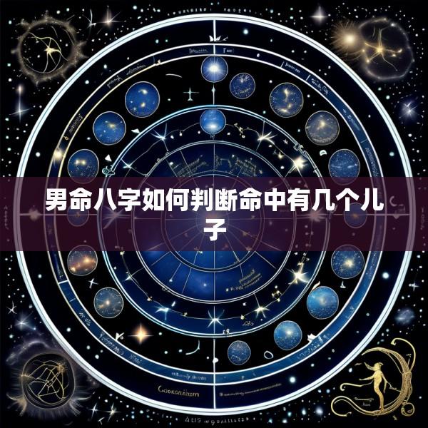 男命八字如何判断命中有几个儿子